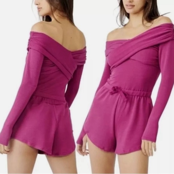 NWT Free people movement love spell knit romper size Small - Picture 2 of 9